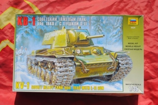 KV-1 Soviet Heavy Tank model 1940 with L-11 Gun